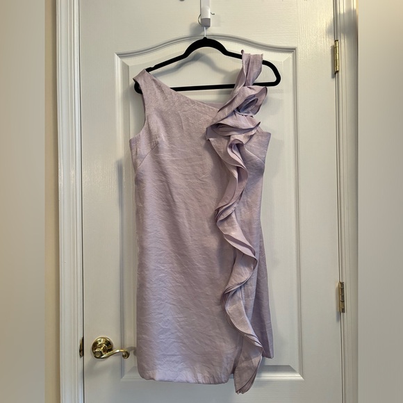 London Times Dress NWT Size 12 Soft Lavender - Picture 1 of 5